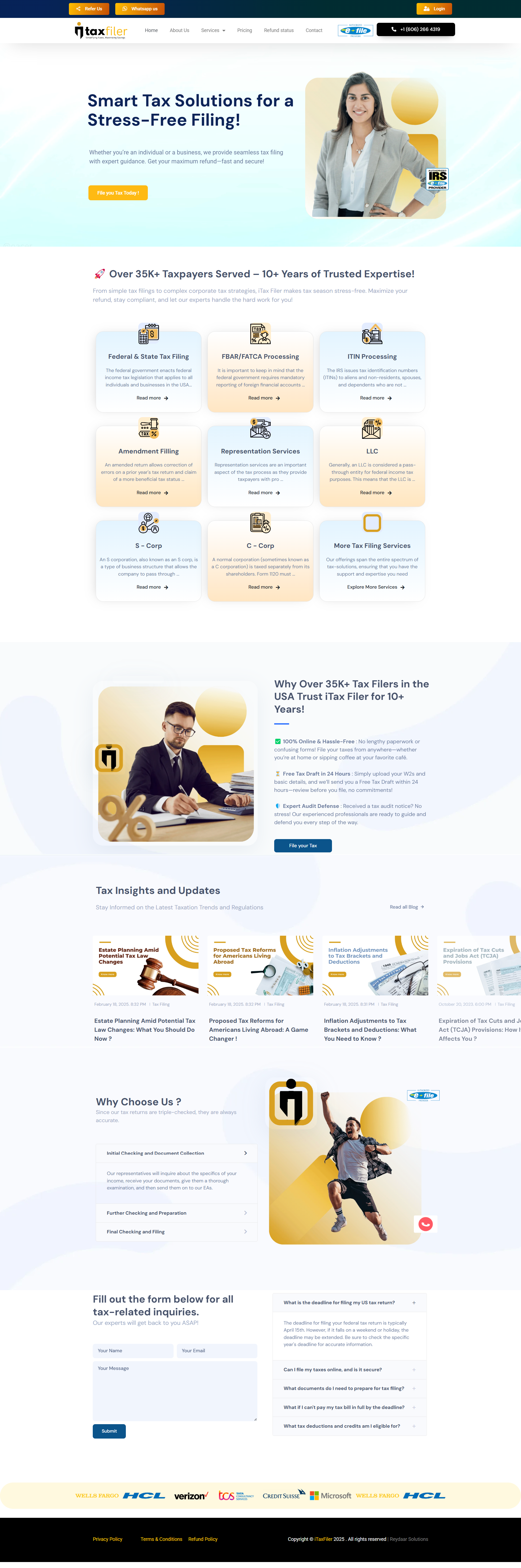 iTaxFiler Website Preview